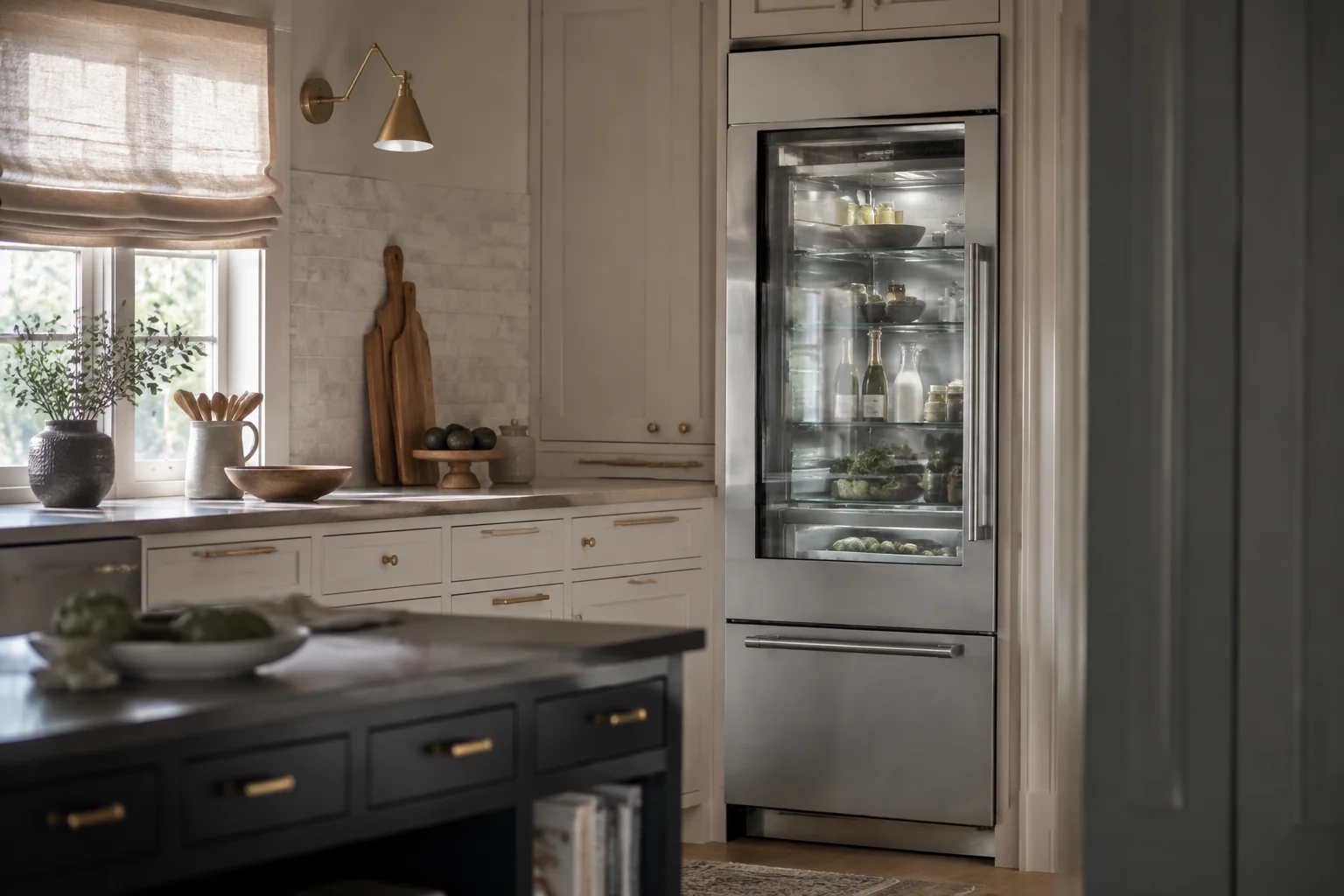 Illustrative Thermador refrigerator service scene